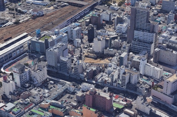 【グーグルアース】福島県郡山市 3Dイメージ更新前