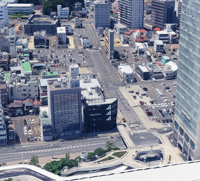 【グーグルアース】福島県郡山市 Maggyビル2025年11月取得