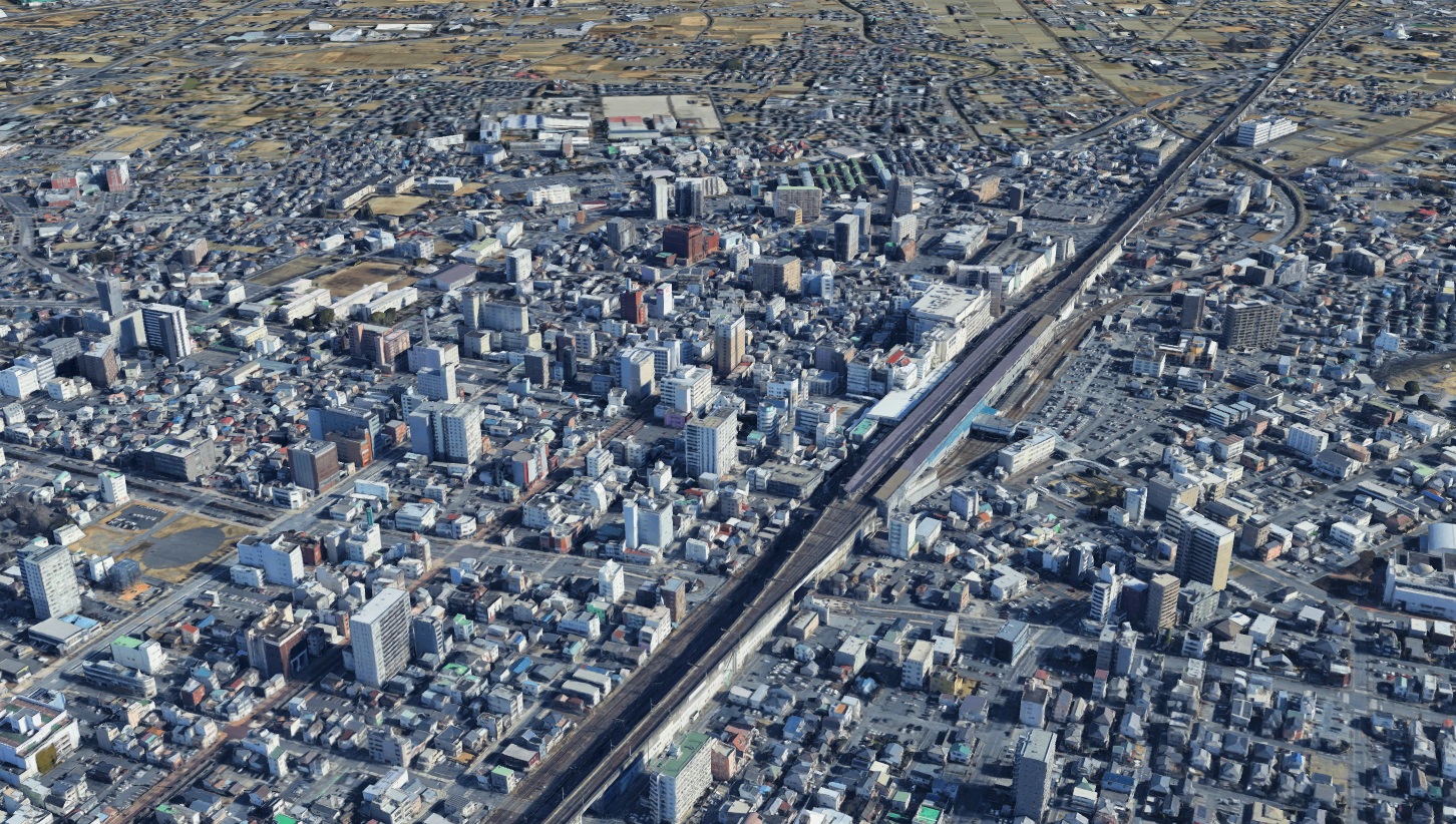 グーグルアース 埼玉県熊谷市