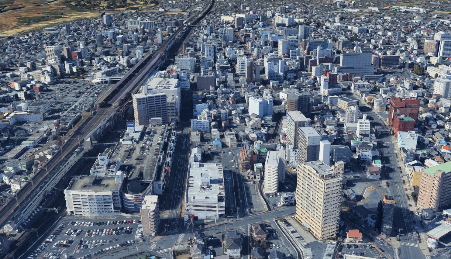 グーグルアース 埼玉県熊谷市