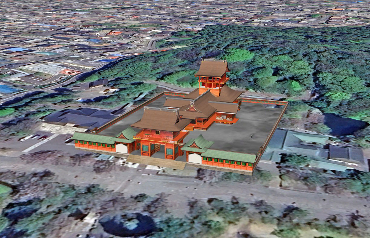 Google Earth 静岡県 富士宮市過去画像 個別マッピング表示